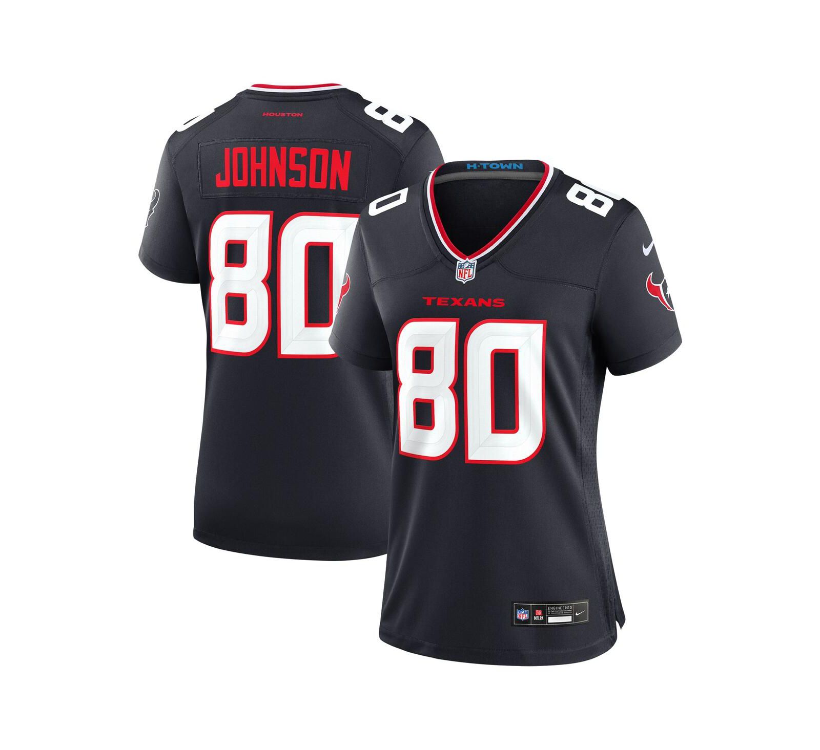 Nike Women's Andre Johnson Navy Houston Texans Team Retired Player Game Jersey