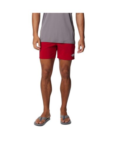 Columbia Мужские шорты Arkansas Razorbacks PFG Terminal Roamer Omni-Shade Stretch