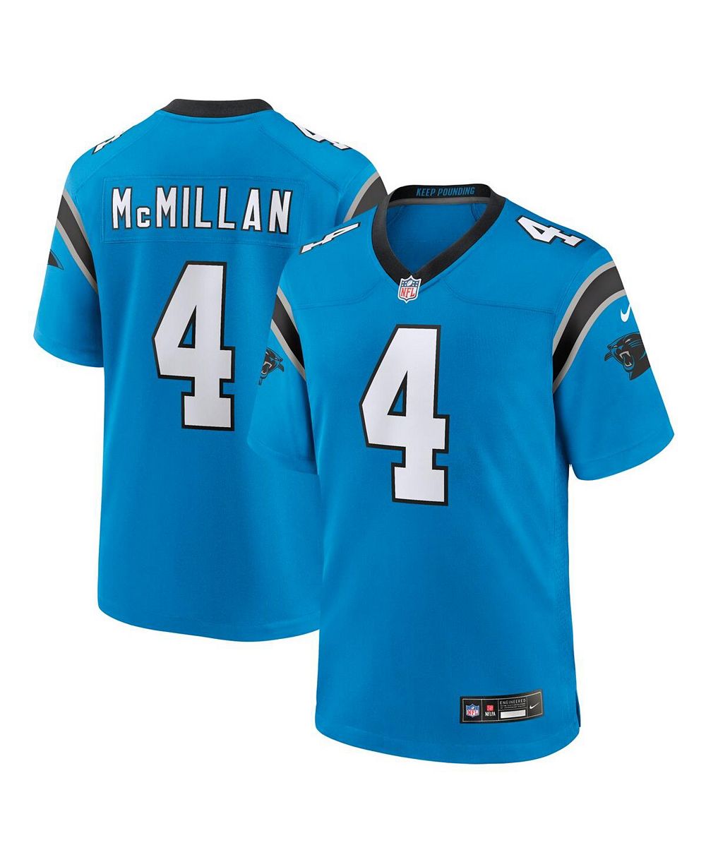 Мужская джерси Nike Tetairoa McMillan Blue Carolina Panthers Alternate Game