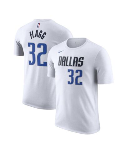 Мужская футболка Nike Cooper Flagg White Dallas Mavericks 2025 NBA Draft First Round Pick Association Edition Name & Number