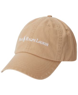 Polo Ralph Lauren Мужская вышитая кепка из твилла