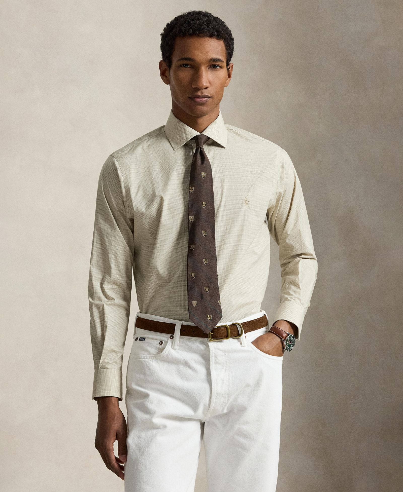Polo Ralph Lauren Men's Regent Checked Poplin Classic-Fit Shirt