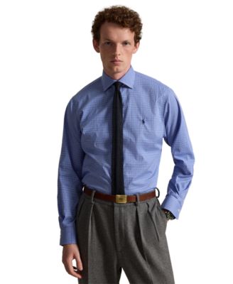 Polo Ralph Lauren Рубашка из поплина в клетку Regent Classic Fit