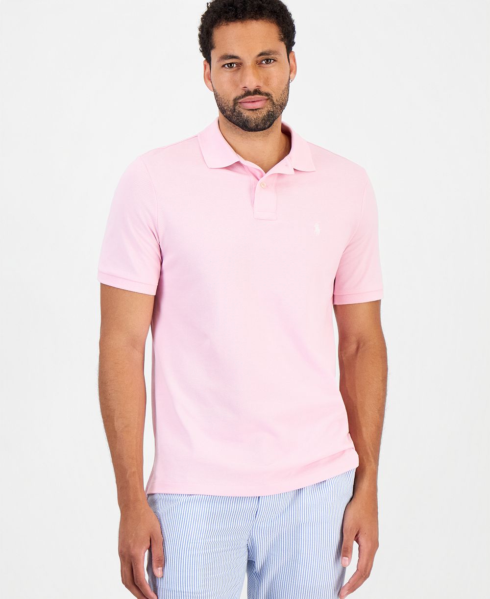 Polo Ralph Lauren Men's The Iconic Classic-Fit Mesh Polo Shirt