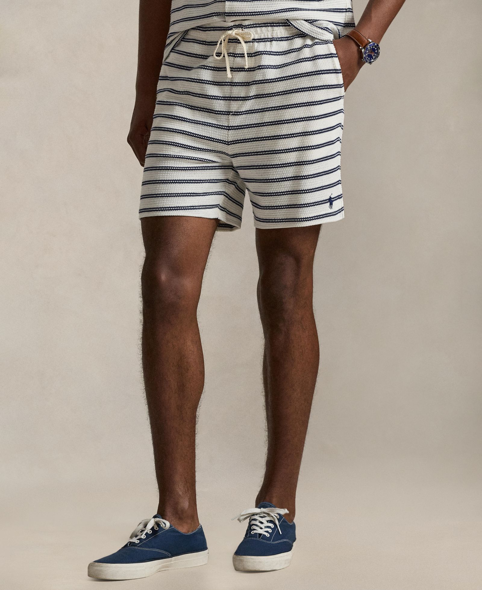 Polo Ralph Lauren Men's Striped Slim-Fit Shorts
