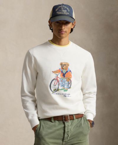 Мужской джемпер Polo Ralph Lauren Bears Print Crewneck Sweatshirt