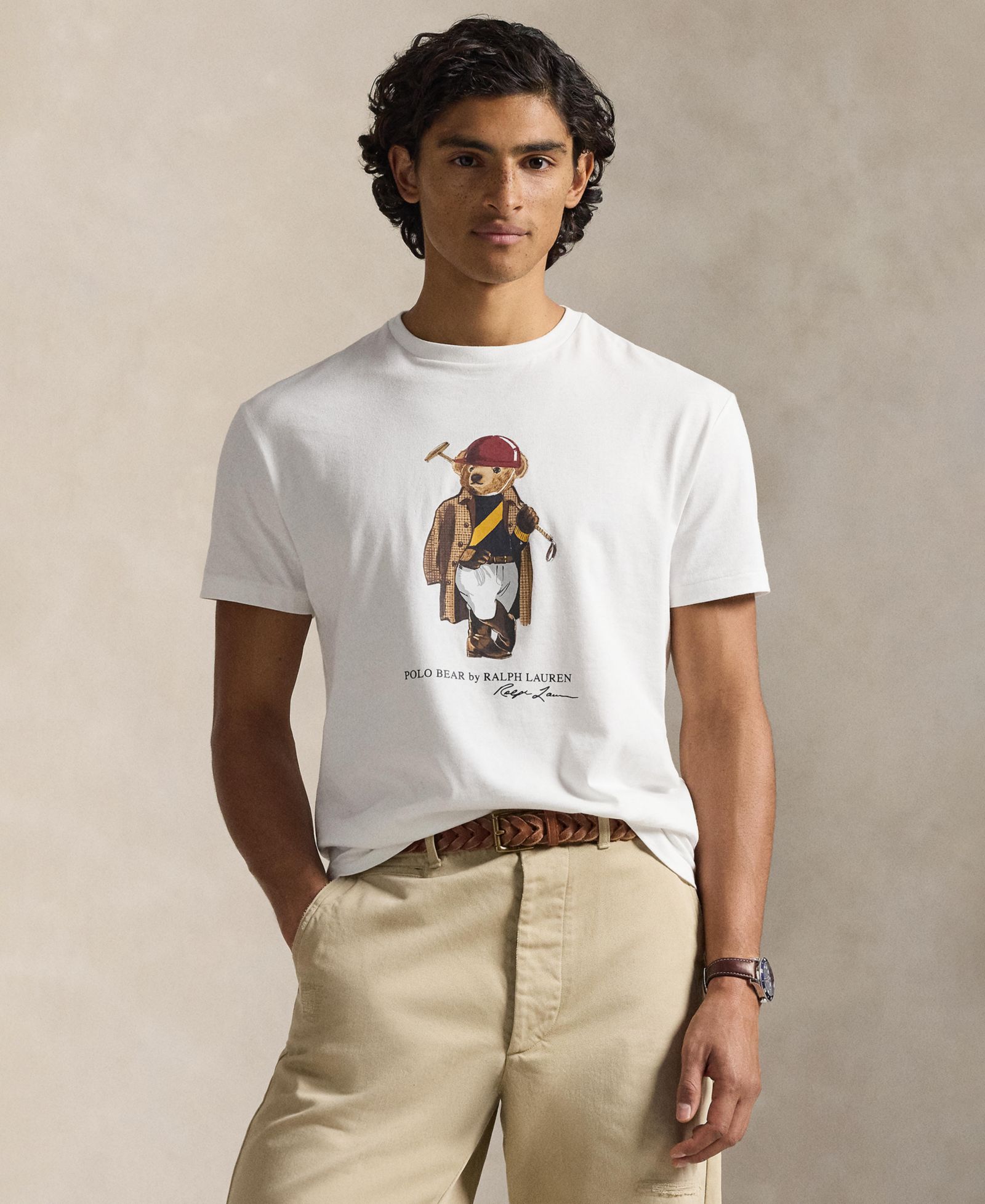 Polo Ralph Lauren Men's Classic-Fit Polo Bear Jersey T-Shirt