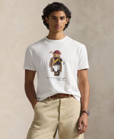 Polo Ralph Lauren Men's Classic-Fit Polo Bear Jersey T-Shirt