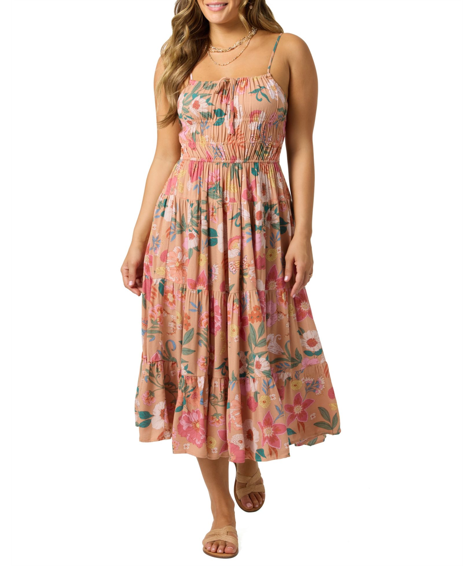 Женское платье O'Neill Esther Camella Floral Print Midi