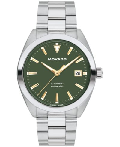 Мужские часы Movado Datron Swiss Automatic из нержавеющей стали, 40mm