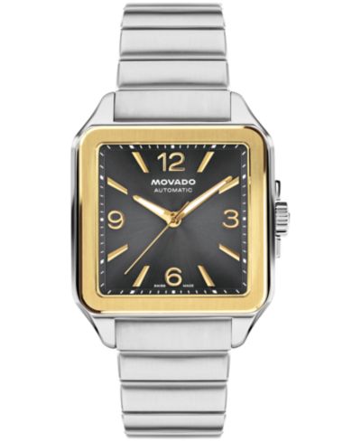 Movado Мужские часы 1917 Swiss Automatic Stainless Steel 35x5.2mm