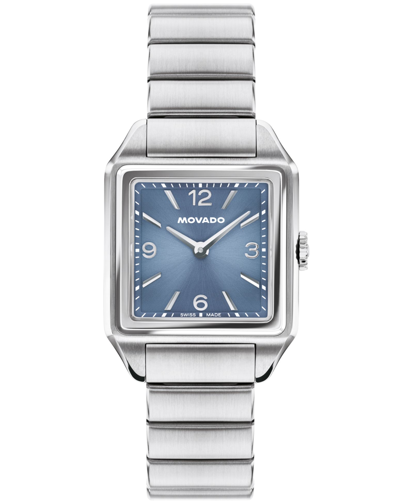 Movado Women's 1917 Swiss Quartz Stainless Steel Watch, 25 X 34.1mm