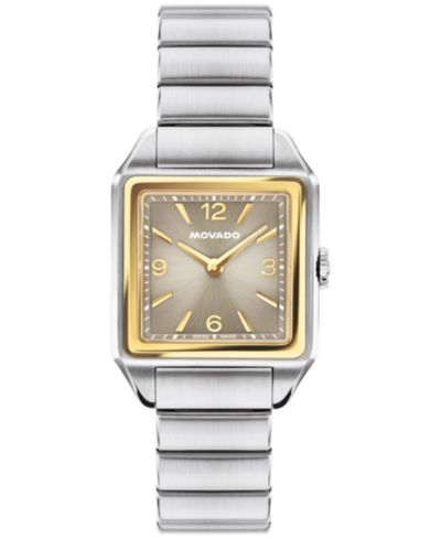 Женские часы Movado 1917 Swiss Quartz Stainless Steel 25 X 34.1mm