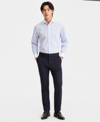 Брюки Kenneth Cole Reaction Men's Slim-Fit Techni-Cole в полоску