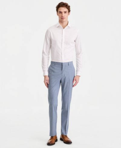 Брюки Kenneth Cole Reaction Men's Pinstripe Slim-Fit Techni-Cole Suit Separate