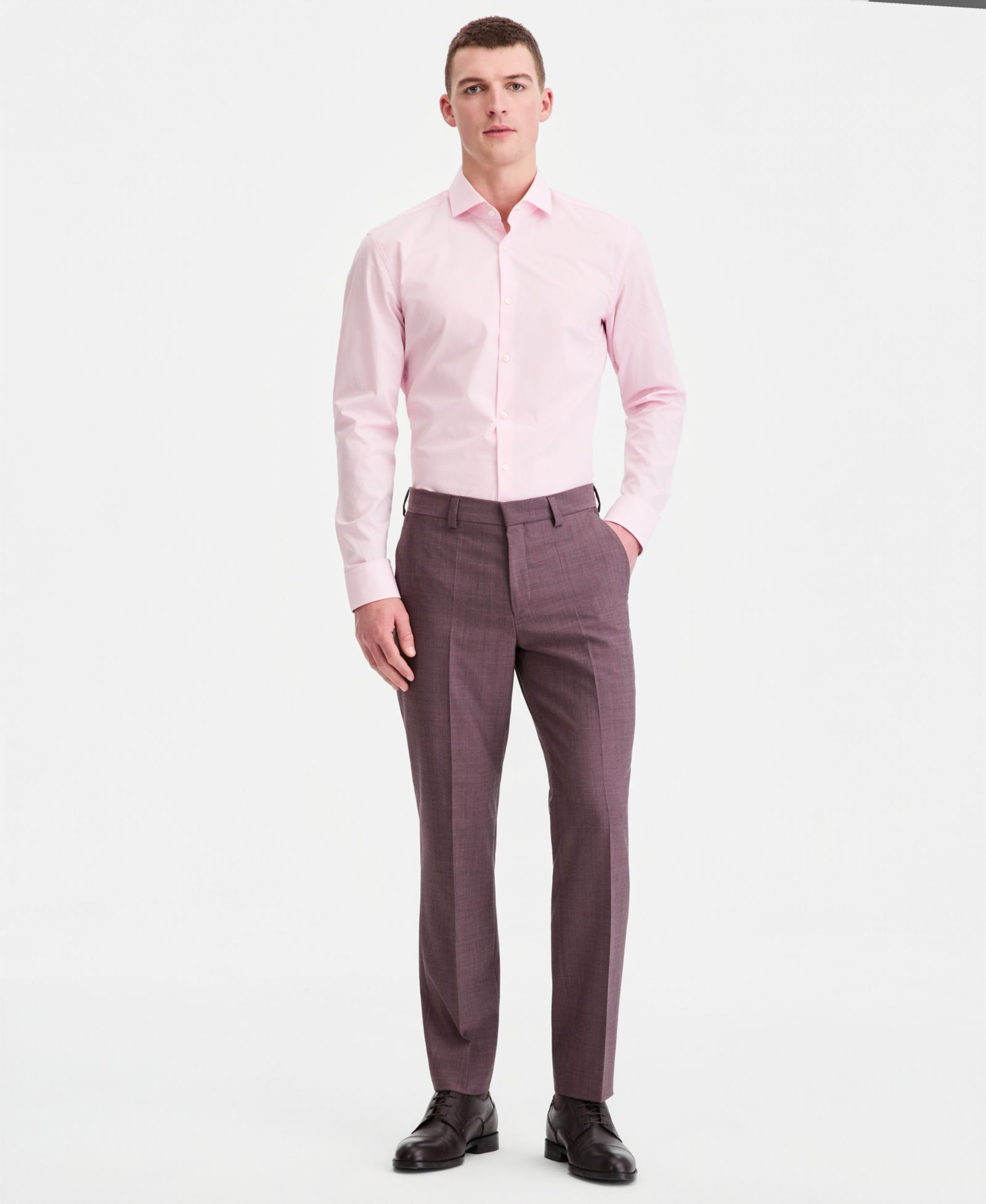 Мужские брюки HUGO by HUGO BOSS Modern-Fit Suit Separate Trousers