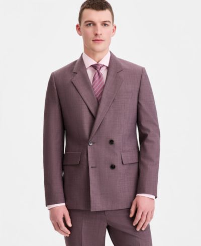 HUGO by Hugo Boss Men's Modern-Fit Double Breasted Suit Jacket