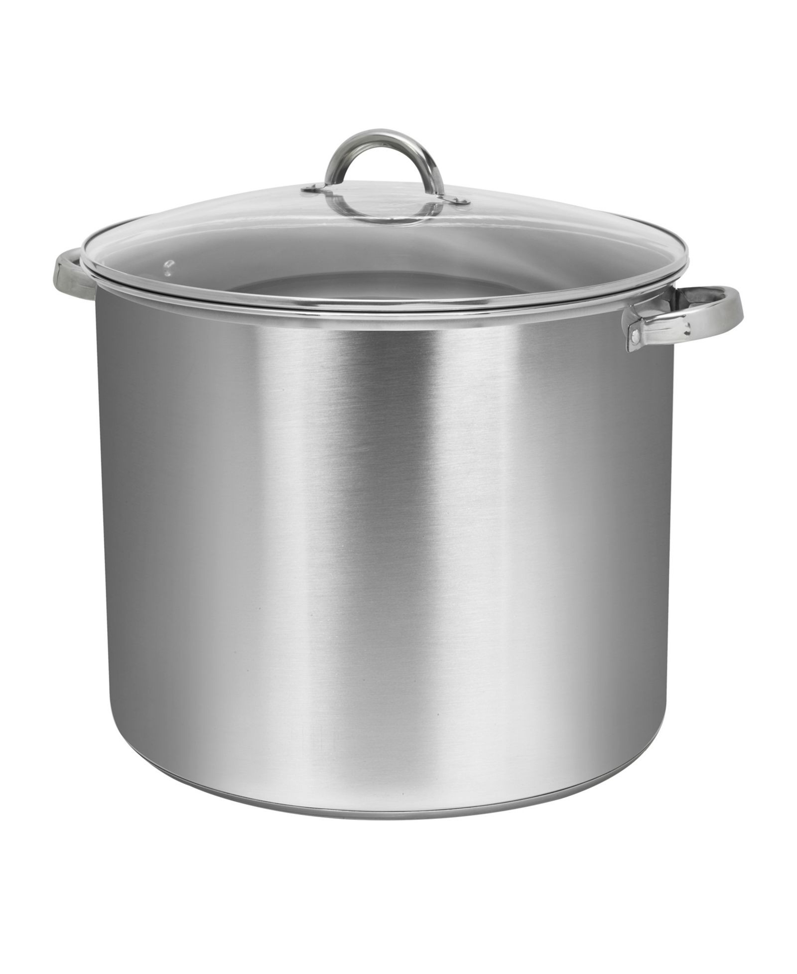 Кастрюля из нержавеющей стали Sedona Kitchen с прозрачной крышкой, 27-Quart