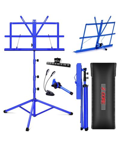 Металлическая складная подставка для книг 5 Core Music Stand, регулируемая