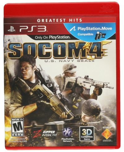 Sony Computer Entertainment Socom 4: U.S. Navy Seals Greatest Hits PlayStation 3