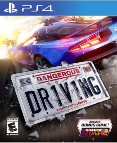 Maximum Games Dangerous Driving Multiplayer Racing PS4
