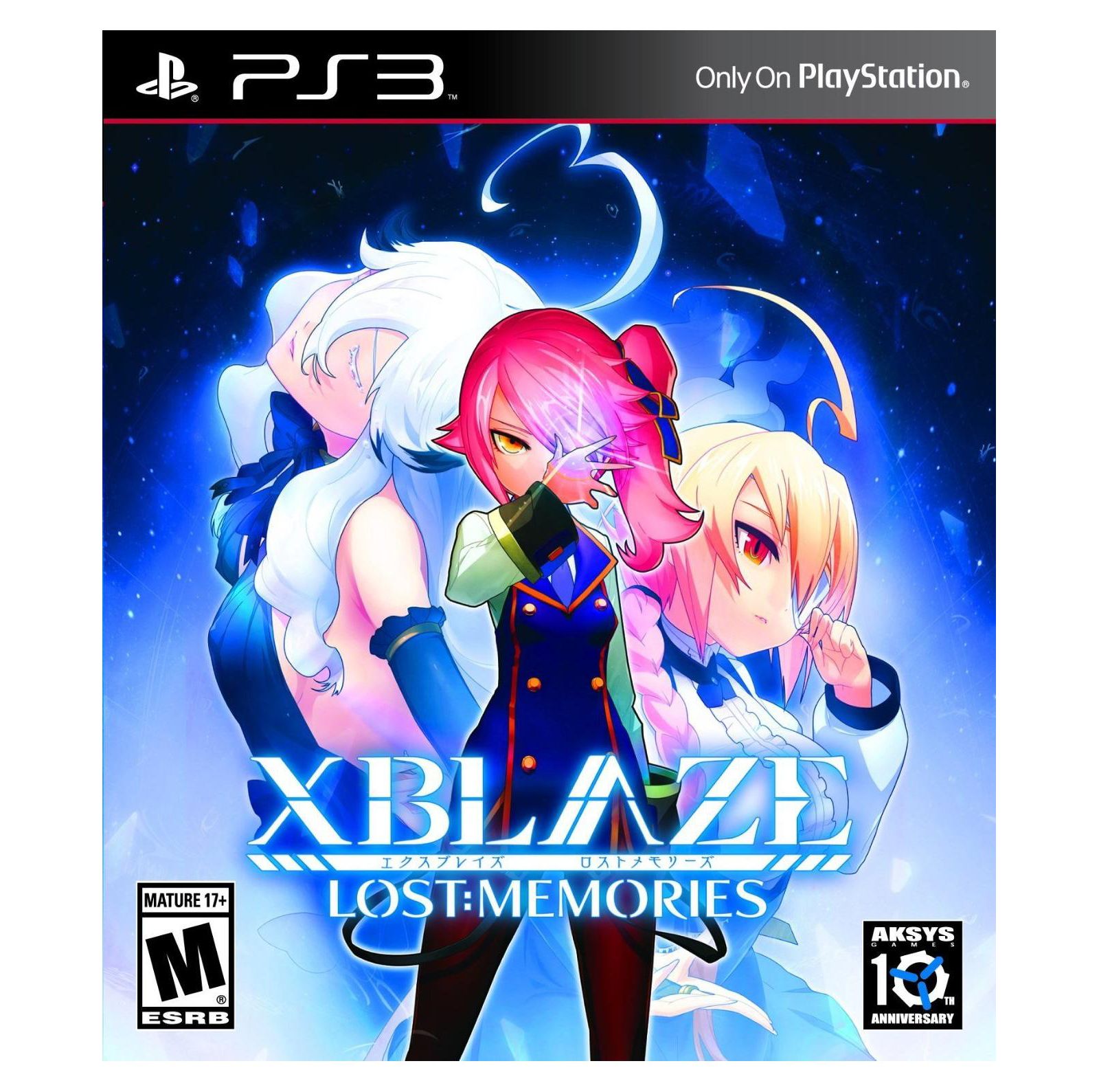 Aksys Games Xblaze Lost: Memories для PlayStation 3