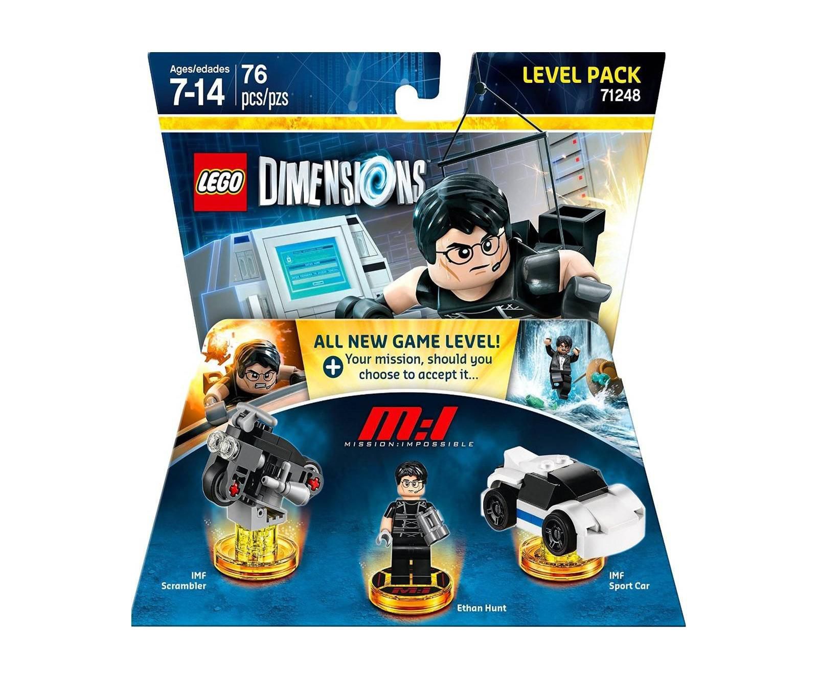 Warner Bros Lego Dimensions Mission Impossible Level Pack PlayStation 4, Xbox One
