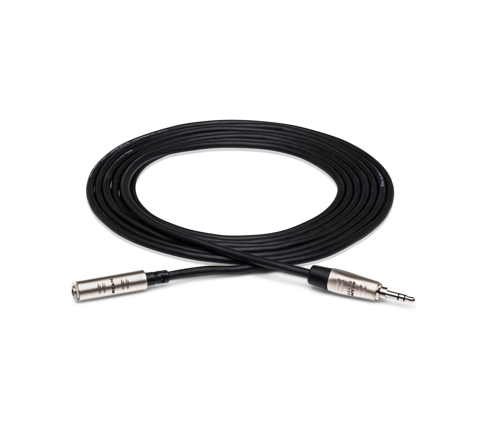 Кабель-удлинитель для наушников Hosa Technology 5' REAN 3.5mm TRS Male to 3.5mm TRS Female Pro