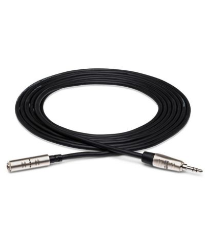 Hosa Technology 5' REAN 3.5mm TRS Male to Female Pro Headphones Cable