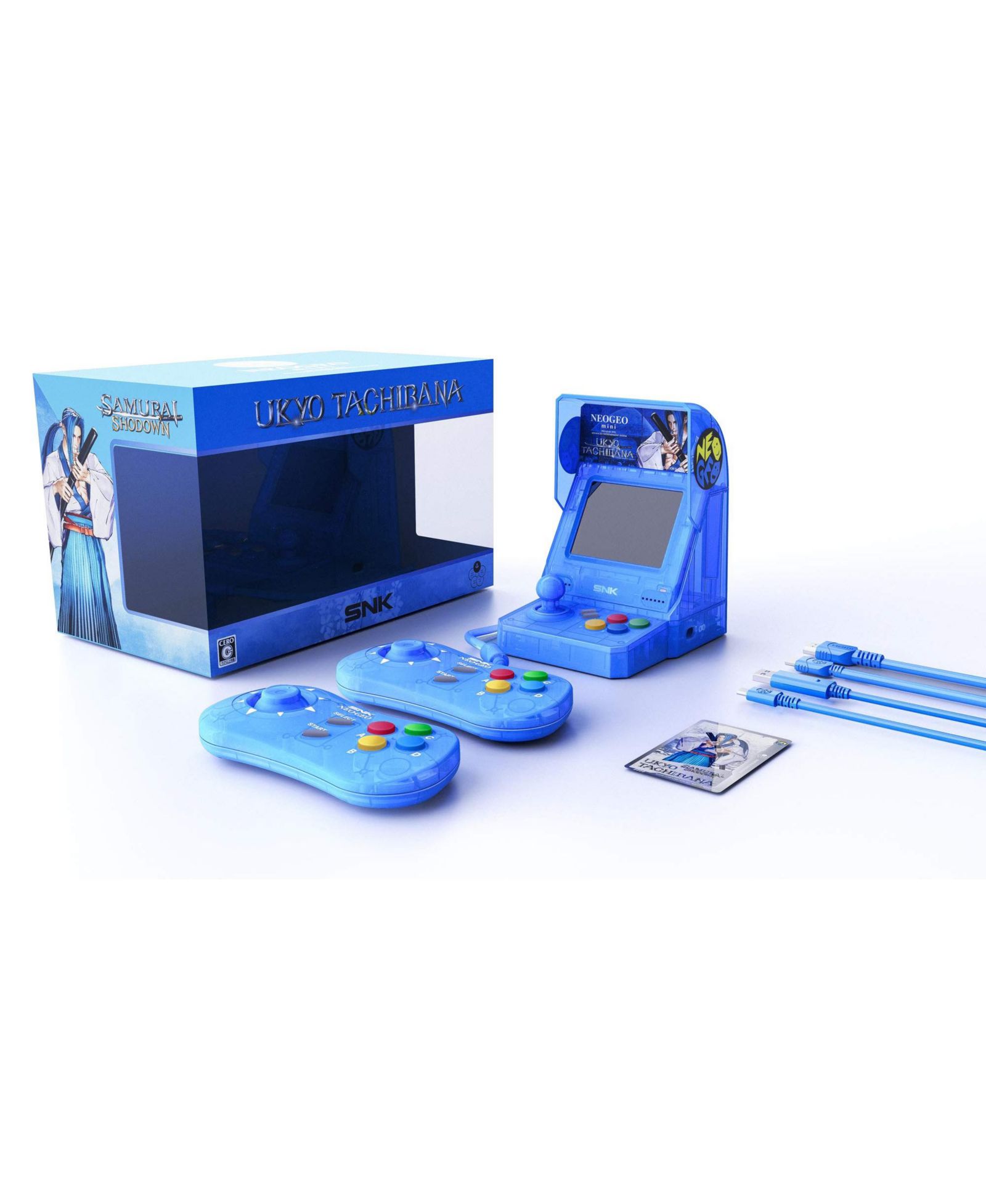 SNK Playmore Neogeo Mini Samurai Showdown лимитированное издание консольный набор
