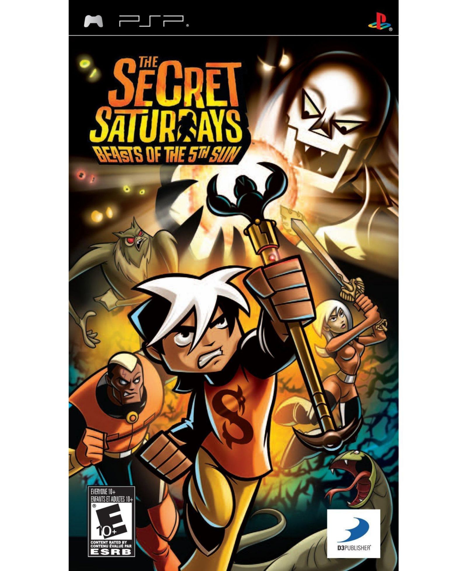 The Secret Saturdays: Звери пятого солнца PlayStation Portable