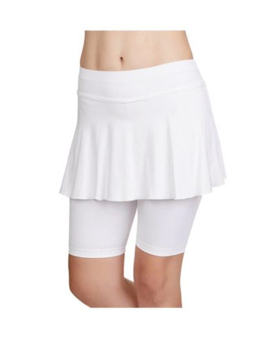 Sofibella Women's Jan Bermuda Tennis Skirt with Biker Shorts
