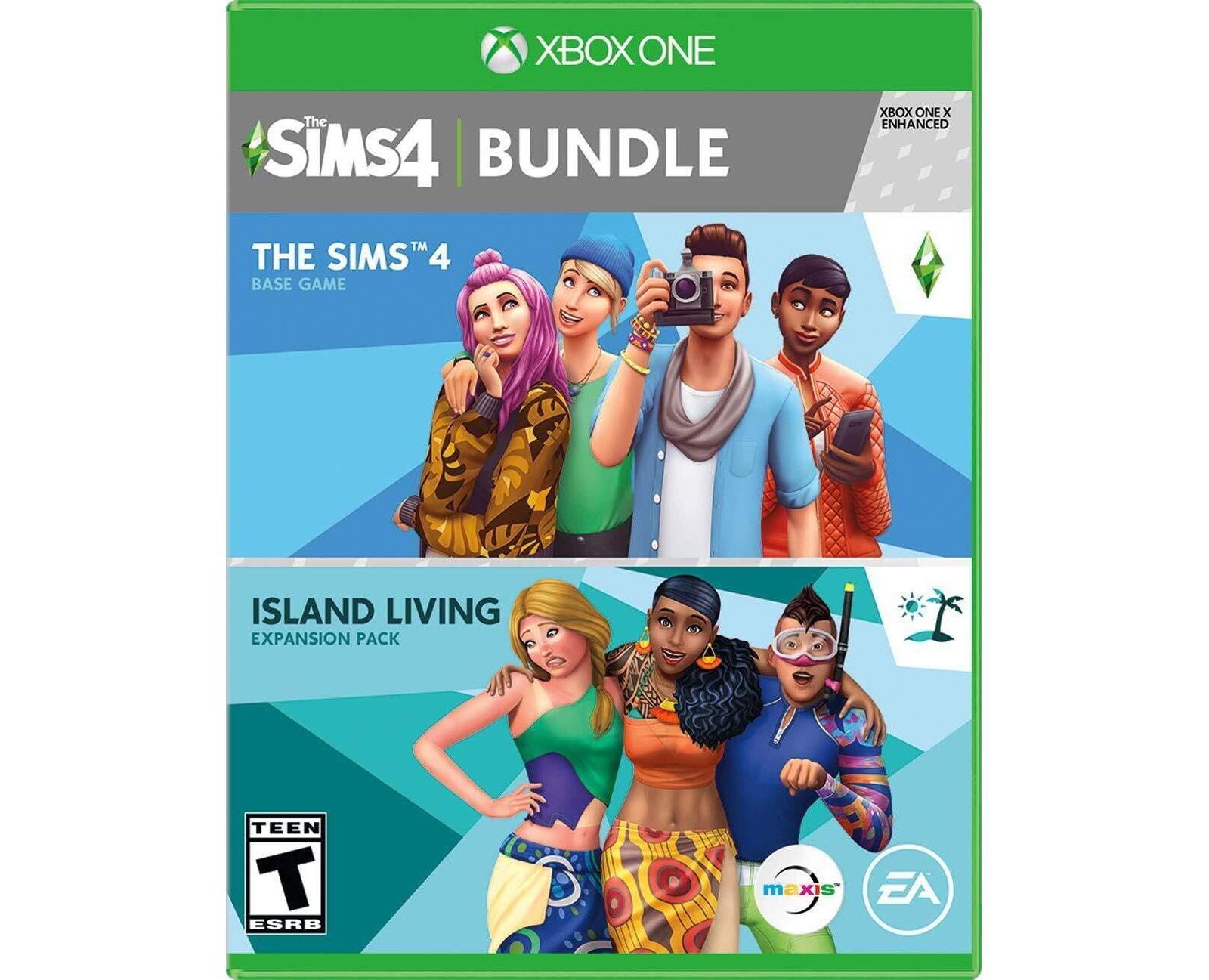 The Sims 4 Plus Island Living Bundle Xbox One