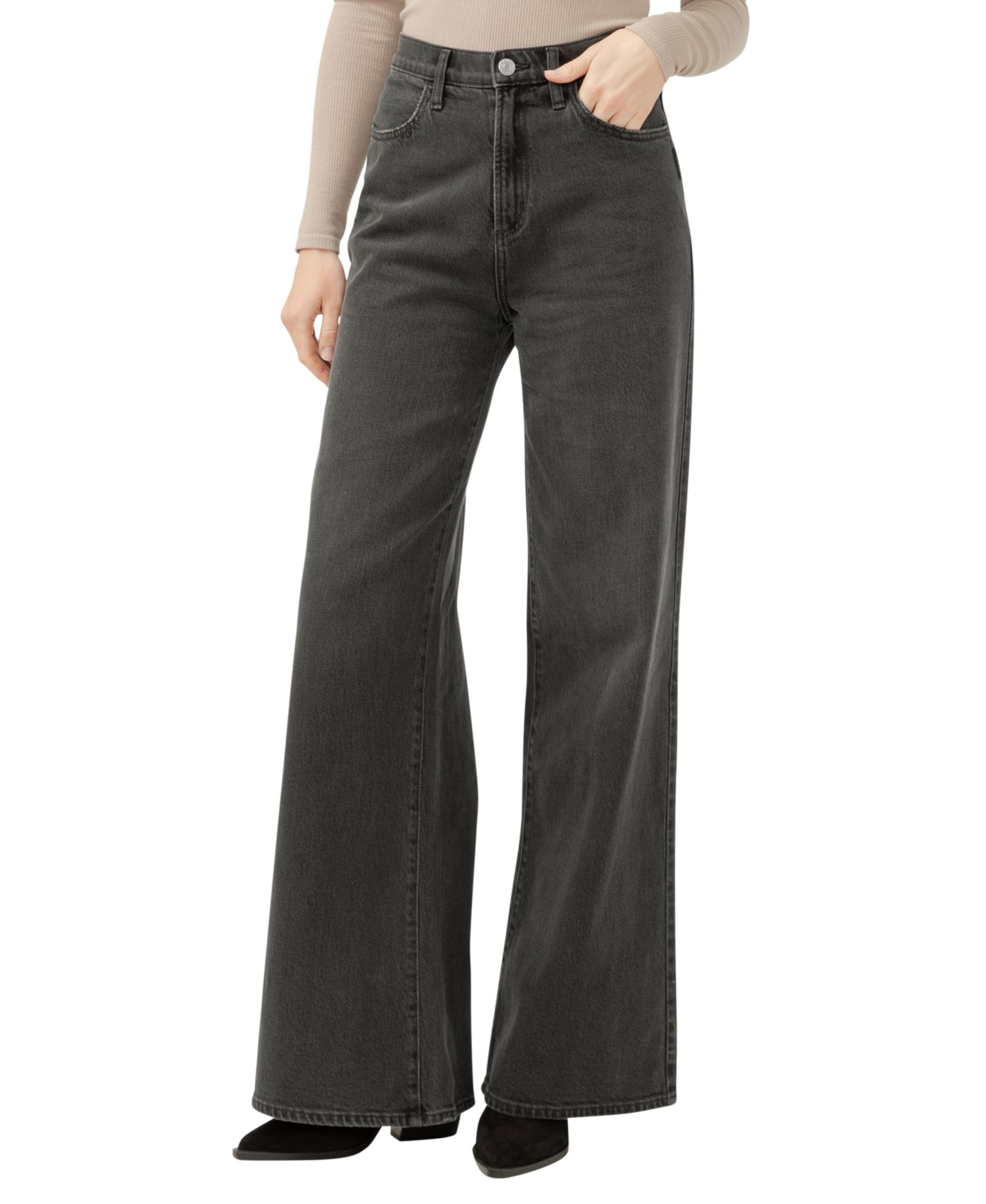 Silver Jeans Co. Women's Highly Desirable High Rise Ultra Wide Leg Jeans