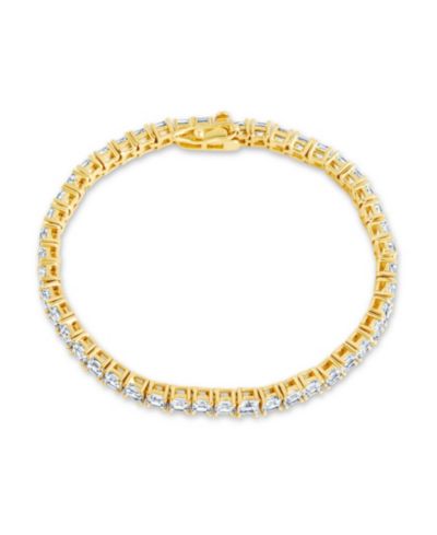 Sterling Forever Brette Cubic Zirconia Tennis Bracelet