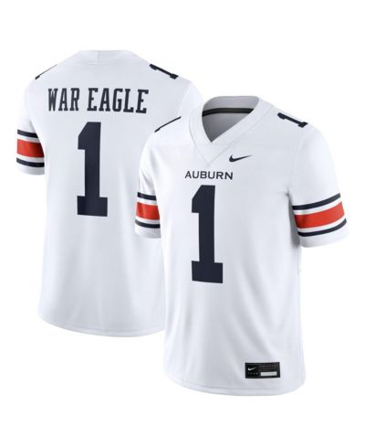 Nike Men's White Auburn Tigers Away Football Game Jersey