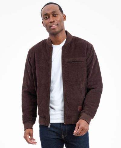 Lucky Brand Men's Corduroy Bomber Jacket