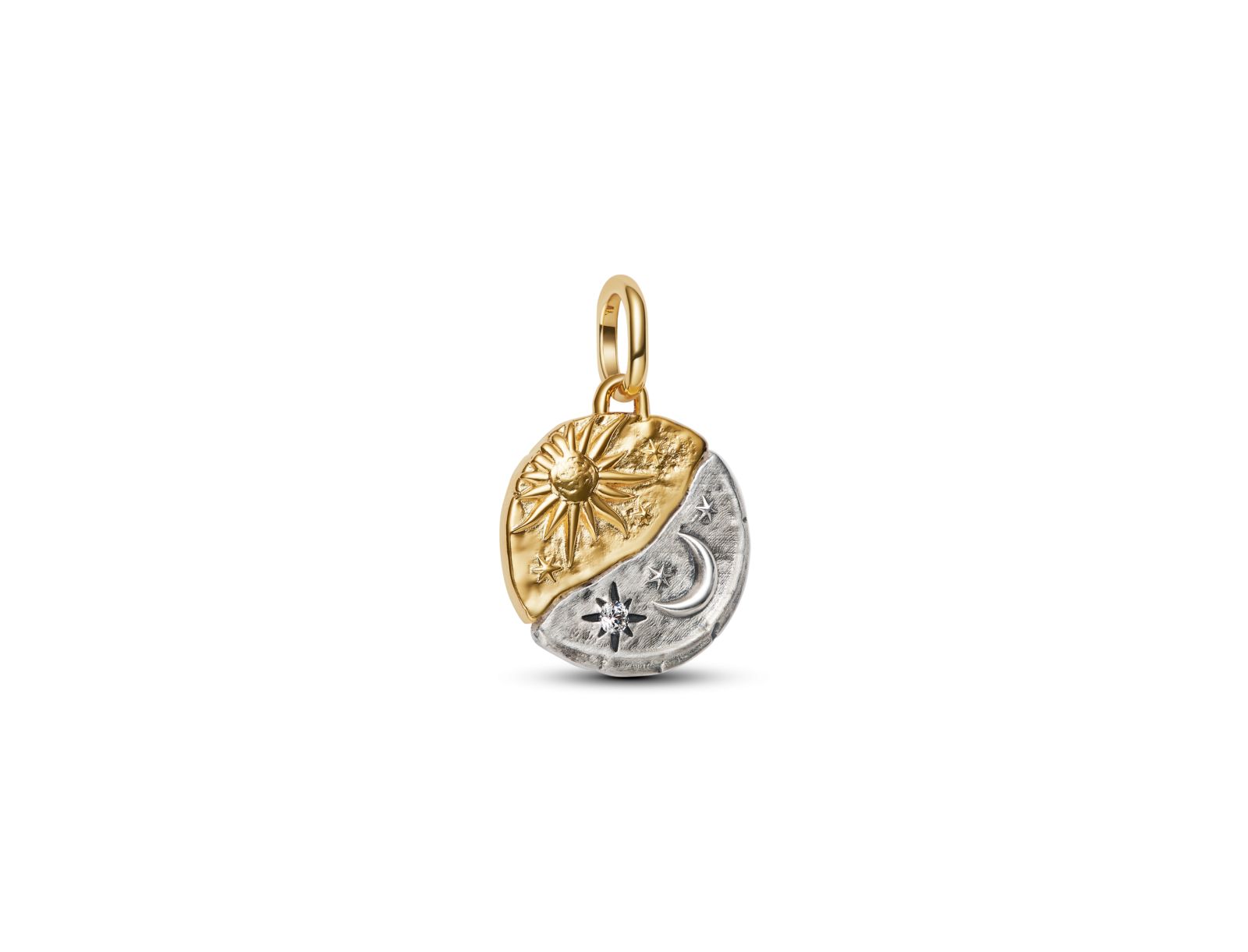 Подвески Pandora Sun and Moon Two Tone Medallion