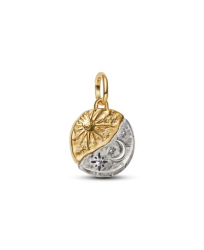 Подвески Pandora Sun and Moon Two Tone Medallion