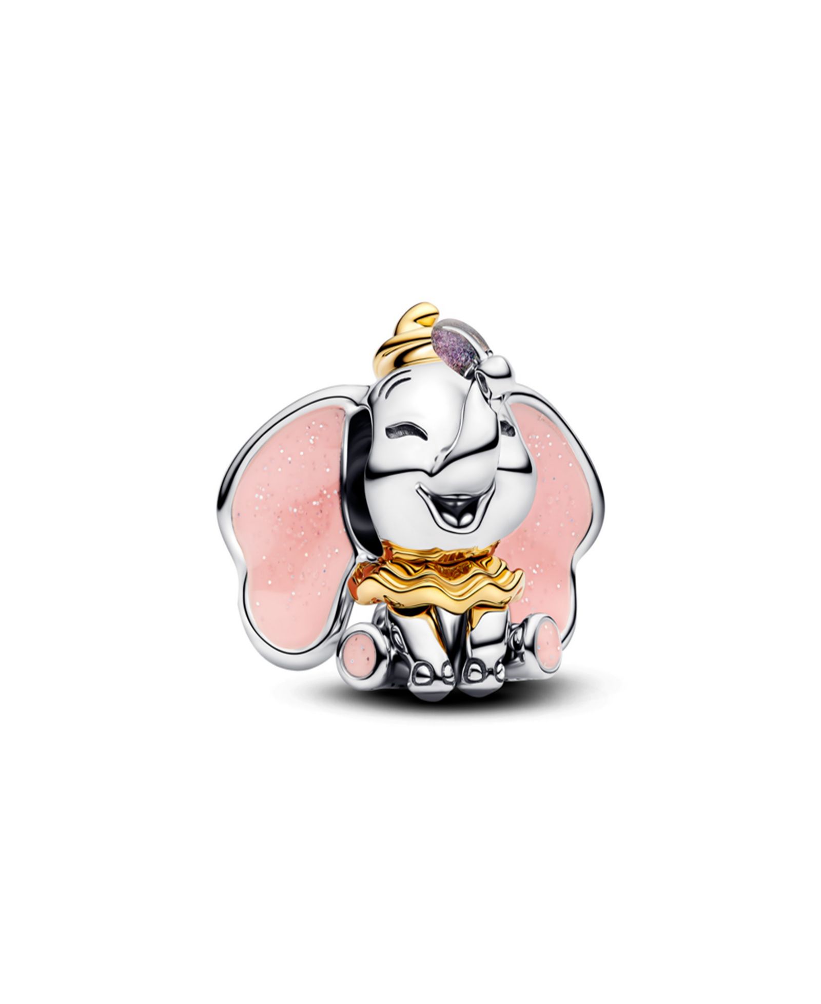 Pandora Disney Dumbo шармы, двухцветные