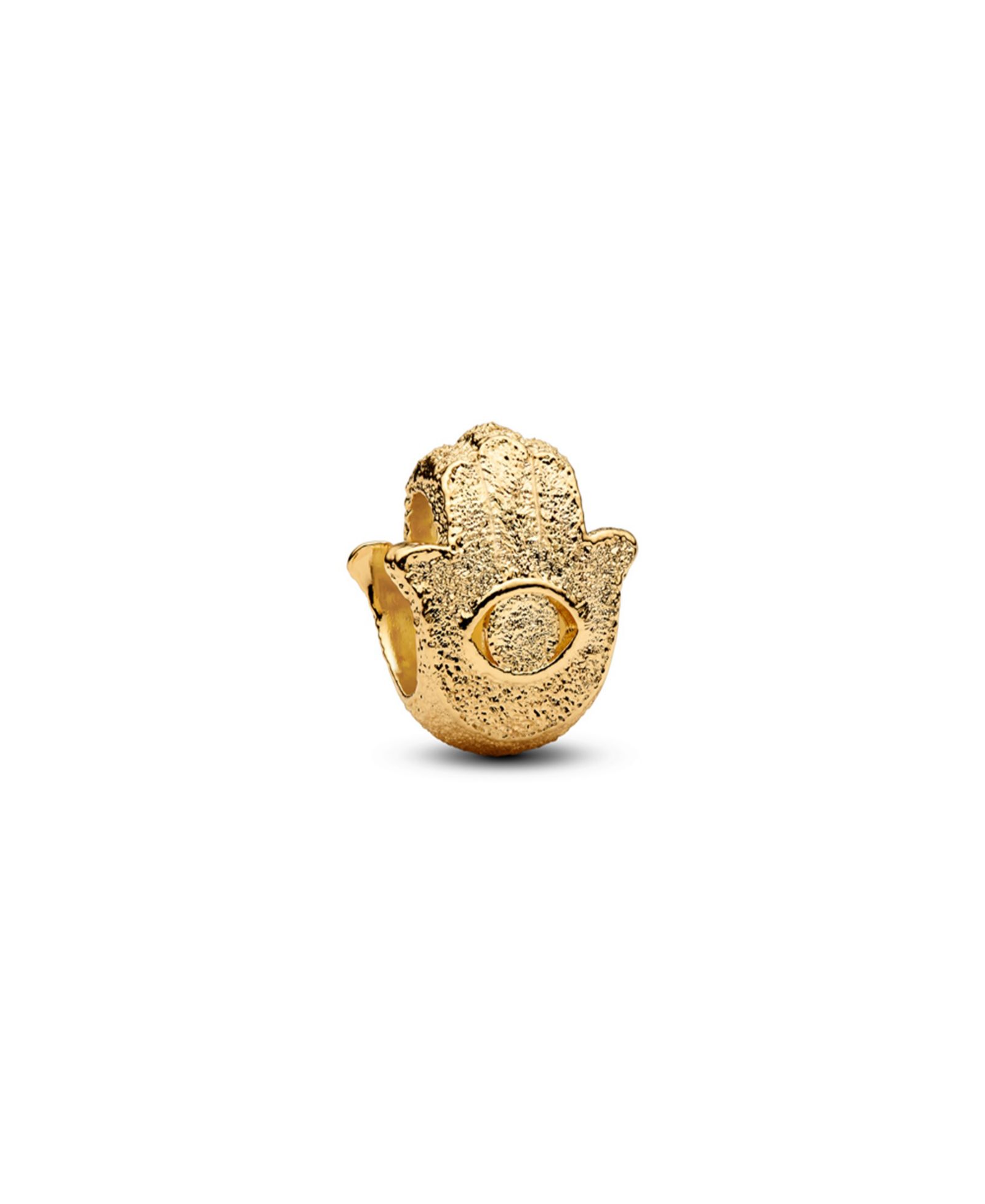 Подвески Pandora Gold Tone Textured Hamsa Hand Mini Charms