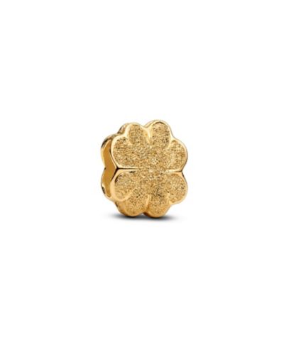Pandora KATSEYE X Pandora® золоченые мини-шармы в форме клевера