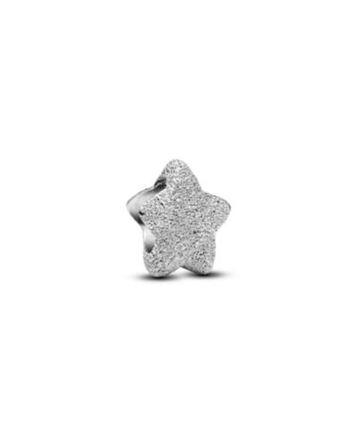 Мини-шармы Pandora Sterling Silver Textured Star