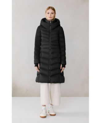Soia & Kyo Women's Lita-U Midi Down Coat