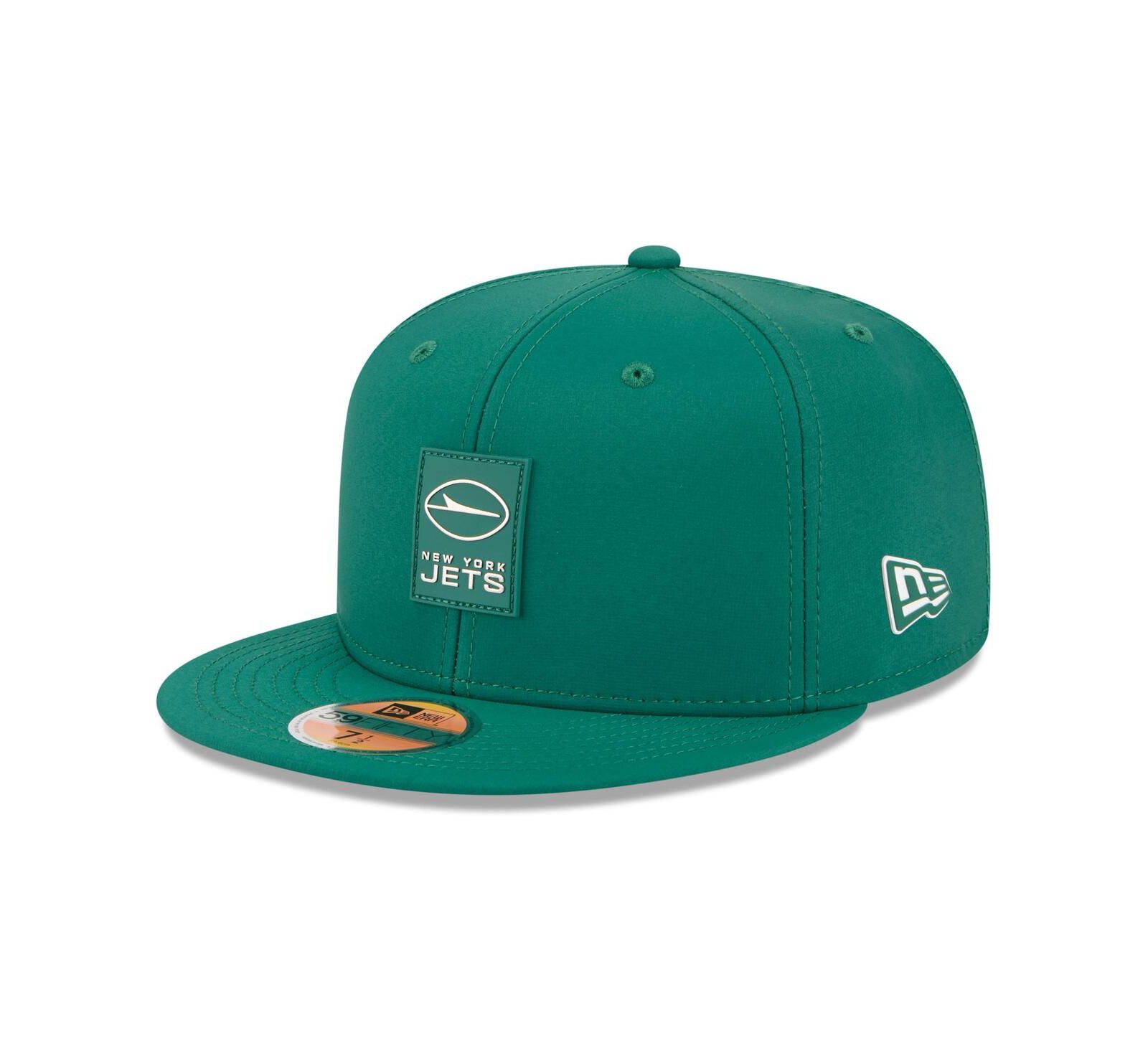 New Era Мужская зеленая кепка 59FIFTY New York Jets 2025 Sideline
