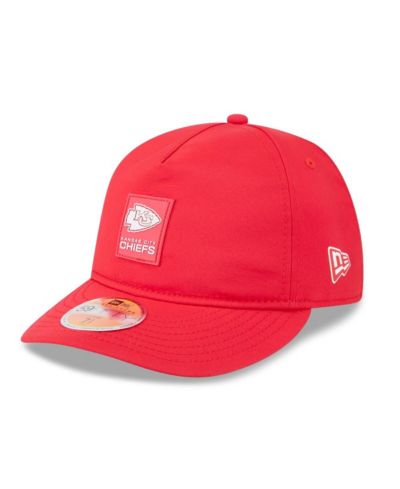 New Era Men's Red Kansas City Chiefs 2025 Sideline Retro Crown 59FIFTY Fitted Hat