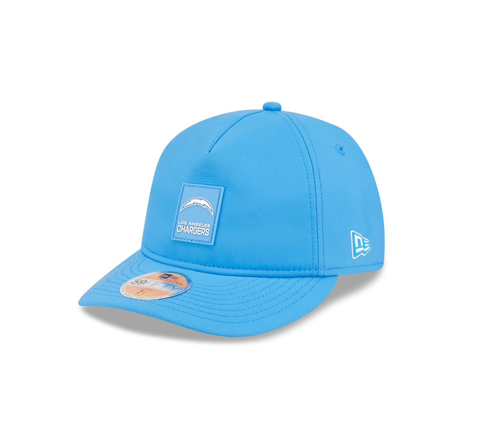 New Era Men's Powder Blue Los Angeles Chargers 2025 Sideline Retro Crown 59FIFTY Fitted Hat