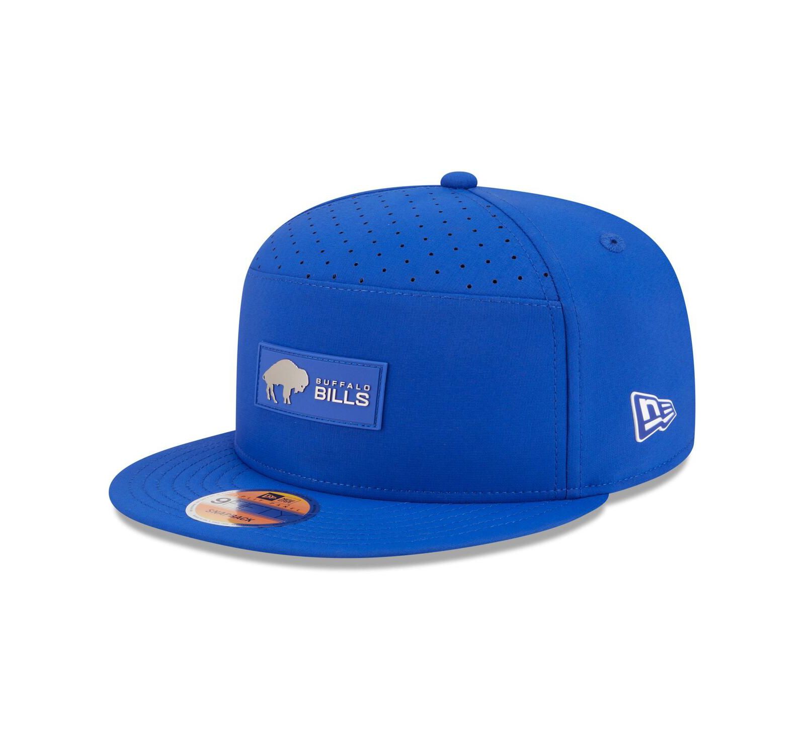 New Era Мужская кепка 9FIFTY Snapback Royal Buffalo Bills 2025 Sideline Throwback Split Panel