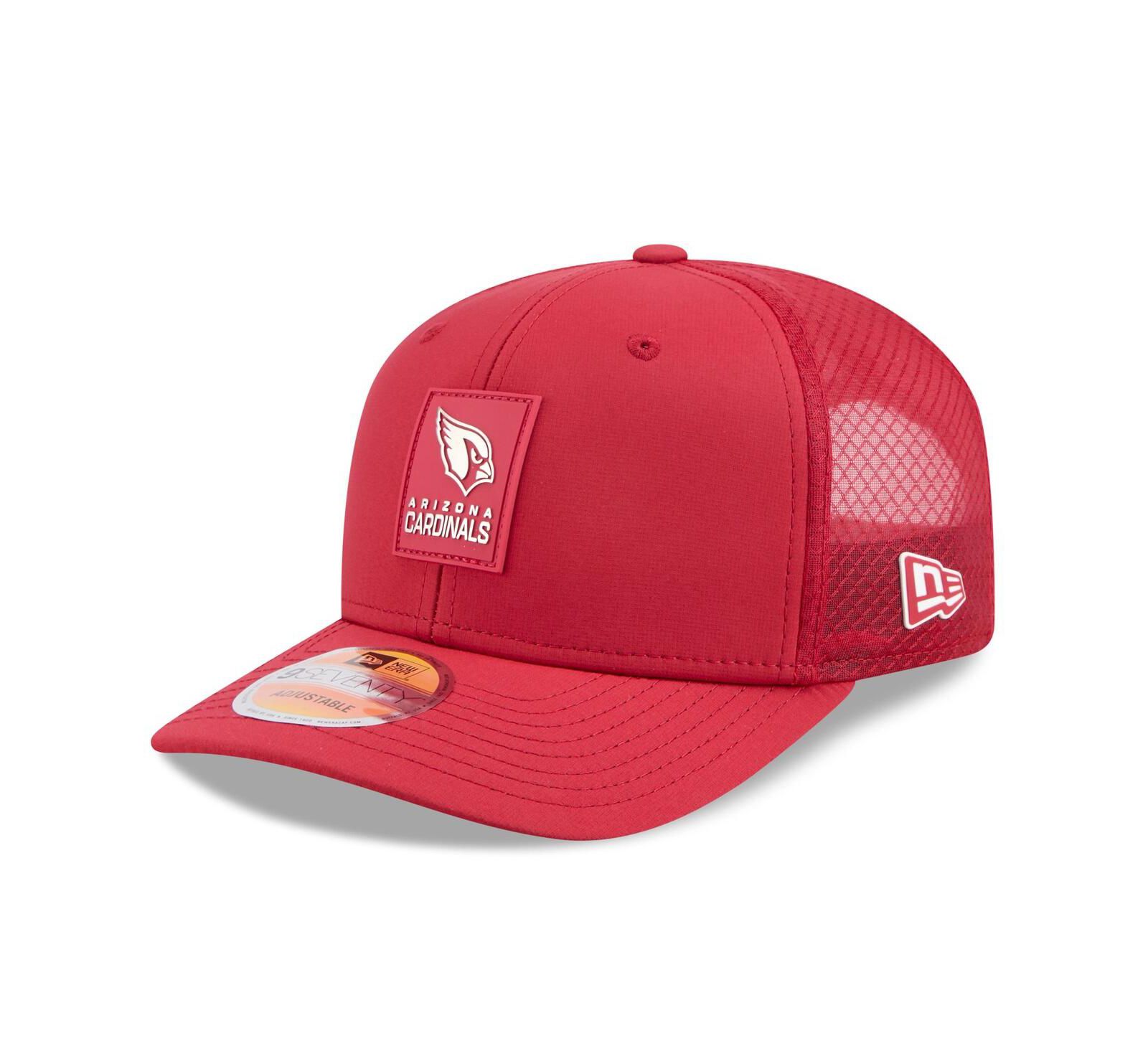 New Era Мужская кепка Arizona Cardinals 2025 Sideline 9SEVENTY Trucker с регулировкой