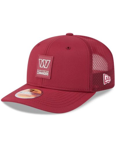 New Era Мужская кепка-тракер Washington Commanders 2025 Sideline 9SEVENTY, Burgundy